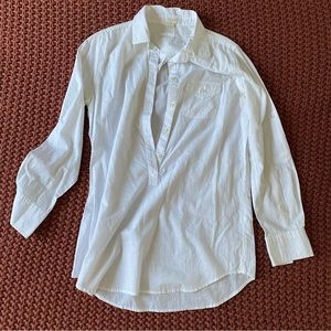 J.Crew white button down